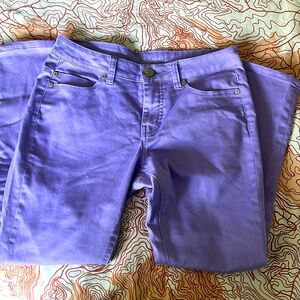 Liverpool Purple ankle cut jeans